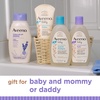 image:imageAveeno Baby Bathtime Solutions Mommy amp Me Gift Set Baby Wash amp Shampoo Calming Bath Daily Moisturizing Lotion and Stress Relief Body Wash for Mom Colloidal Oat Baby Bath Essentials 4 itemsMom  Baby Pack of 4