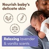 image:imageAveeno Baby Calming Comfort Moisturizing Body Lotion with Relaxing Lavender amp Vanilla Scents NonGreasy Baby Lotion Nourishing Prebiotic Oatmeal Paraben amp PhthalateFree 18 fl oz18 Fl Oz Pack of 1