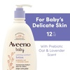 image:imageAveeno Baby Calming Comfort Moisturizing Body Lotion with Relaxing Lavender amp Vanilla Scents NonGreasy Baby Lotion Nourishing Prebiotic Oatmeal Paraben amp PhthalateFree 18 fl oz12 Fl Oz Pack of 2