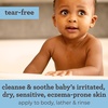 image:imageAveeno Baby Cleansing Therapy Moisturizing Baby Body Wash with Natural Oatmeal amp ProVitamin B5 Gentle TearFree Baby Bath Wash for Sensitive amp EczemaProne Skin Hypoallergenic 8 ozcream