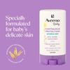 image:imageAveeno Baby Continuous Protection Mineral Sunscreen Stick for Sensitive Skin with Broad Spectrum SPF 50 Protection for Face amp Body Naturally Sourced 100 Zinc Oxide Travel Size 047 oz047 Ounce Pack of 1