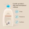 image:imageAveeno Baby Daily Moisture Gentle Baby Body Wash and Shampoo with Oat Extract 2in1 Baby Wash and Hair Shampoo TearFree ParabenFree for Sensitive Skin and Hair Lightly Scented 18 Fl OzLightly Scented