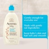 image:imageAveeno Baby Daily Moisture Gentle Baby Body Wash and Shampoo with Oat Extract 2in1 Baby Wash and Hair Shampoo TearFree ParabenFree for Sensitive Skin and Hair Lightly Scented 18 Fl OzLightly Scented