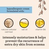 image:imageAveeno Baby Eczema Therapy Moisturizing Cream Natural Colloidal Oatmeal amp Vitamin B5 Baby Cream for Dry Itchy Irritated Skin Due to Eczema Paraben amp SteroidFree 12 fl oz5 Ounce Pack of 1