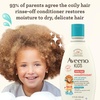 image:imageAveeno Kids Curly Hair Conditioner Hydrating Conditioner Kids Curly Hair Products Oat Extract amp Shea Butter Gentle Scent 12 fl oz Pack of 1Conditioner