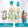 image:imageAveeno Kids Hydrating 2in1 Shampoo amp Conditioner with Detangling Spray Gently Cleanses and Conditions Hair 12 fl oz amp 10 fl oz