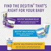 image:imageDesitin Maximum Strength Baby Diaper Rash Cream 40 Zinc Oxide for Treatment Relief amp Prevention Hypoallergenic Phthalate amp ParabenFree Paste Protects Skin For Up To 12 Hours 16 oz48 Ounce Pack of 1