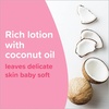 image:imageJohnsons Baby lotion with coconut oil aloe vera amp vitamin b5 72 hour hydration gentle baby moisturizer hypoallergenic safe for newborns helps protect from dryness 271 fl ozCoconut