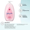 image:imageJohnsons Baby lotion with coconut oil aloe vera amp vitamin b5 72 hour hydration gentle baby moisturizer hypoallergenic safe for newborns helps protect from dryness 271 fl ozCoconut