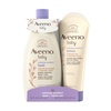image:imageAveeno Baby Calming Comfort Bath  Body Lotion Set Nighttime Baby Wash amp Baby Lotion with Oat Extract Soothing Lavender amp Vanilla Scent Gently Cleanses amp Helps Calm Baby Before Bedtime 2 Items