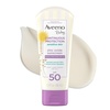 image:imageAveeno Baby Continuous Protection Zinc Oxide SPF 50 Sunscreen for Babies with Sensitive Skin Broad Spectrum Sun Protection TearFree Sweat amp WaterResistant No added Parabens 3 Fl Oz