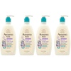 image:imageAveeno Kids Sensitive Skin Face amp Body Wash Nourishing Oat Extract Wash Away Dirt and Germs Without Drying Kids Body Wash is TearFree Hypoallergenic Sulfate amp DyeFree 18 Fl Oz18 Fl Oz Pack of 4