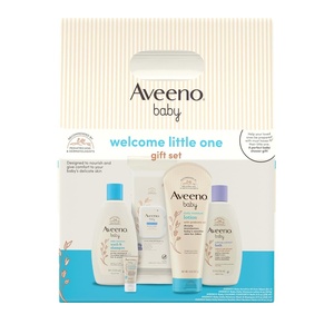 image:imageAveeno Baby Bathtime Solutions Mommy amp Me Gift Set Baby Wash amp Shampoo Calming Bath Daily Moisturizing Lotion and Stress Relief Body Wash for Mom Colloidal Oat Baby Bath Essentials 4 itemsBaby