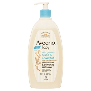 image:imageAveeno Baby Gentle Body Wash amp Shampoo with Natural Oat Extract TearFree ParabenFree amp PhthalateFree Formula for Babys Sensitive Hair amp Body Lightly Scented 18 fl oz 3 PackFresh
