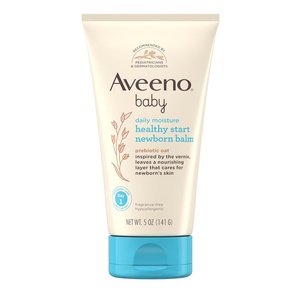 image:imageAveeno Baby Healthy Start Nourishing Newborn Balm Hypoallergenic Baby Skin Balm with Prebiotic Oat Leaves a Nourishing Layer to Care for Newborn Skin FragranceFree 5 oz5 Ounce Pack of 1