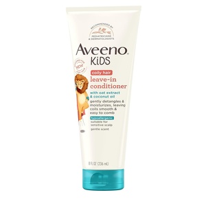 image:imageAveeno Kids Coily Hair LeaveIn Conditioner Toddler LeaveIn Conditioner for Sensitive Scalps Gently Detangles amp Moisturizes Leaving Natural Curls amp Coils Smooth Hypoallergenic 8 fl ozGentle Scent