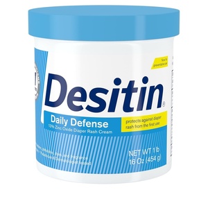 image:imageDesitin Daily Defense Baby Diaper Rash Cream with 13 Zinc Oxide Barrier Cream to Treat Relieve amp Prevent Diaper Rash Hypoallergenic Dye Phthalate amp ParabenFree 16 oz16 Ounce Pack of 1