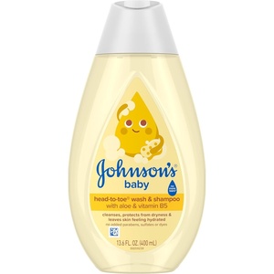 image:imageJohnsons Baby HeadToToe 2 in 1 Tear Free Wash amp Shampoo with Aloe Vera and Vitamin B5 Safe and Gentle for Newborns and Delicate Skin Hypoallergenic and pH Balanced 271 Fl OzGentle scent