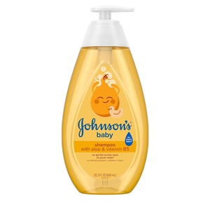 image:imageJohnsons Baby Shampoo with Aloe Vera amp Vitamin B5 Tear Free Newborn Essentials No added Parabens amp Sulfates Hypoallergenic Baby Essentials 203 fl ozFresh